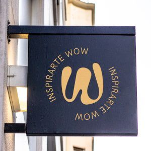 Banderolas ciegas cuadradas